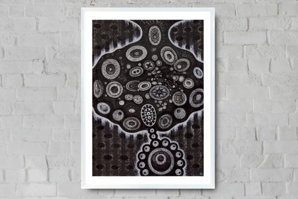 tenthousandreasons-framed-wall-mjy-mjyates-mattyates-art