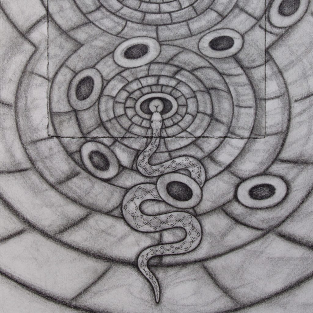 Eye of the Storm, Graphite Pencil, 2020